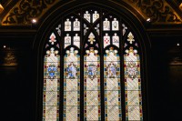 Canford School Dorset wedding photographer windows