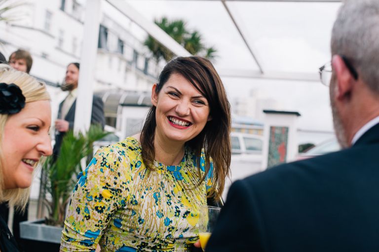 Cumberland Hotel Wedding Photographer candid guest