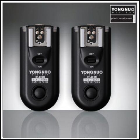 yongnuo flash trigger rf603
