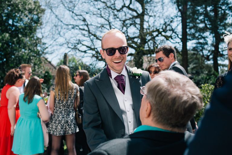 Green House Hotel Bournemouth Wedding Photographer groom and grandad