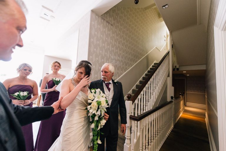 Green House Hotel Bournemouth Wedding Photographer nicole the bride before going in