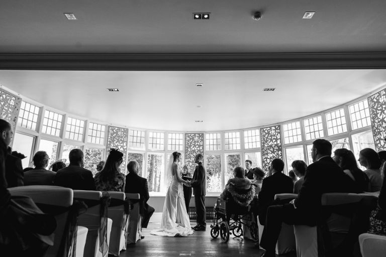 Green House Hotel Bournemouth Wedding Photographer wedding ceremony