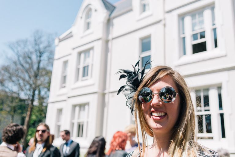 Green House Hotel Bournemouth Wedding Photographer guest with hotel