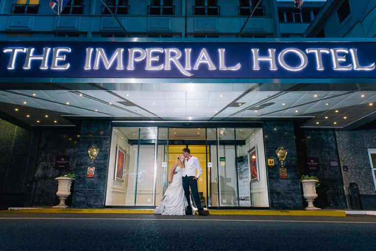 Imperial Hotel Torquay wedding phography