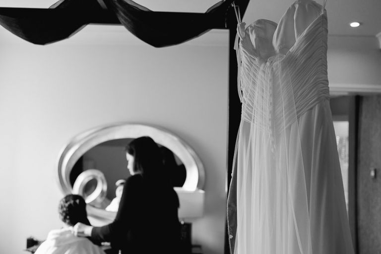 Langtry Manor Lodge Bridal preparations