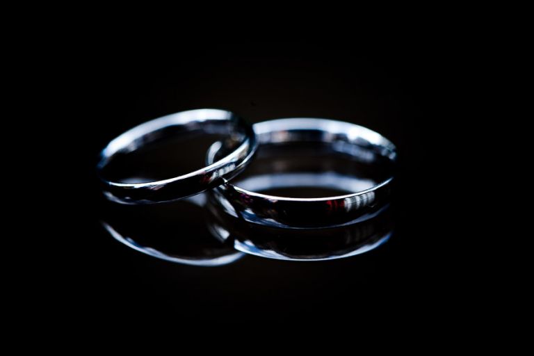 Langtry Manor Lodge Bridal preparations rings