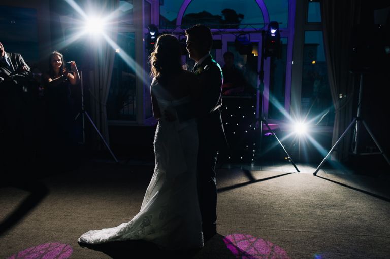 sandbanks bournemouth beach wedding first dance