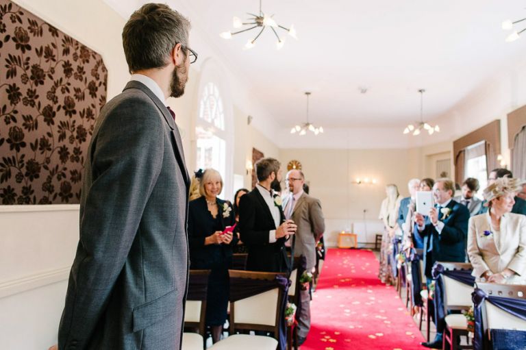autumnal wedding at orangery wimborne