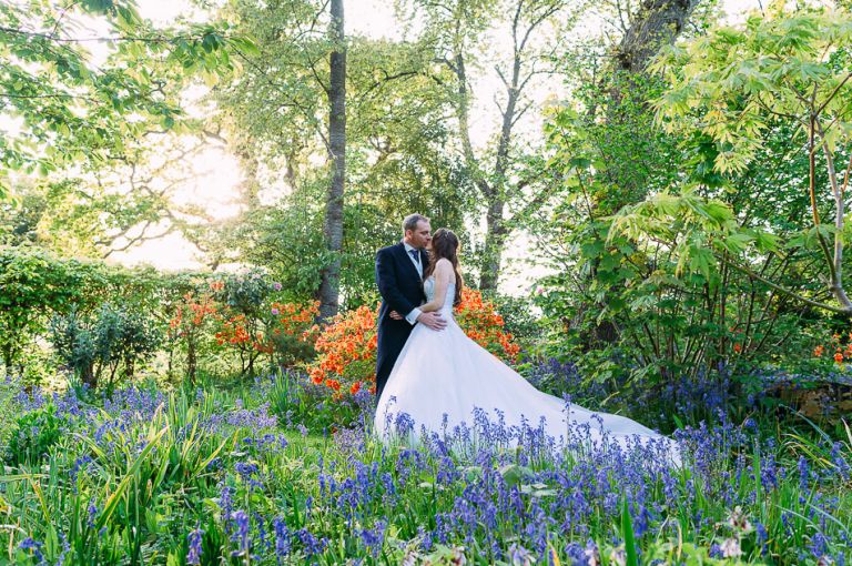 bride and groom portraits at weddings at the Old Vicarage christchurch