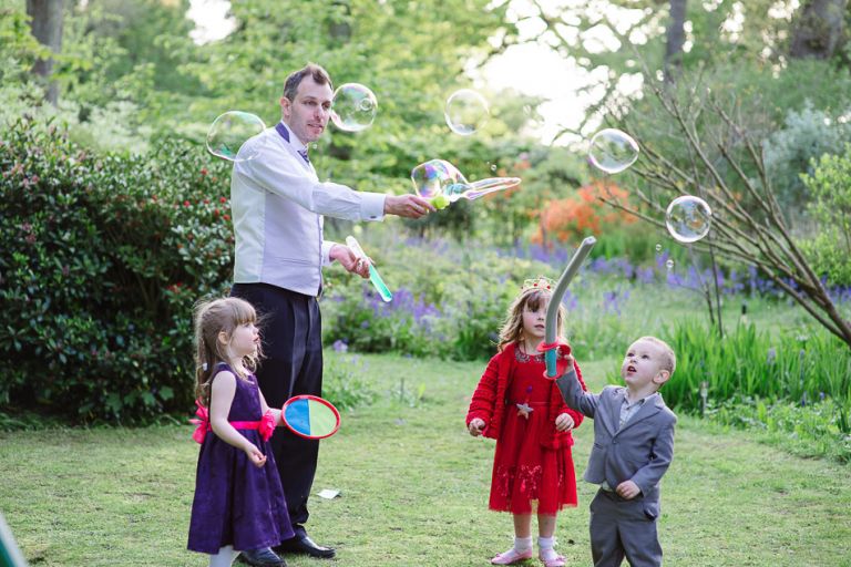 guests enjoying themselves at weddings at the Old Vicarage christchurch