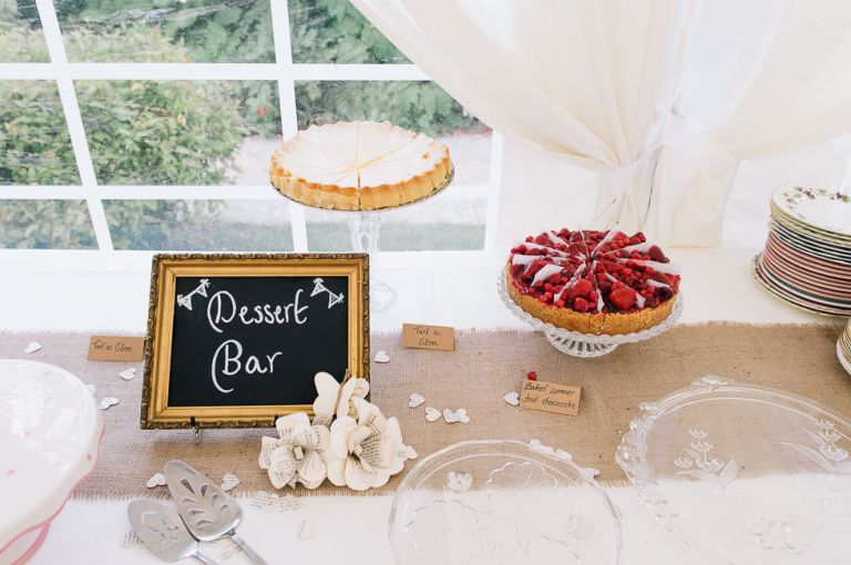 dorset garden marquee wedding cakes and sweets