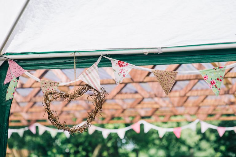 dorset garden marquee wedding love