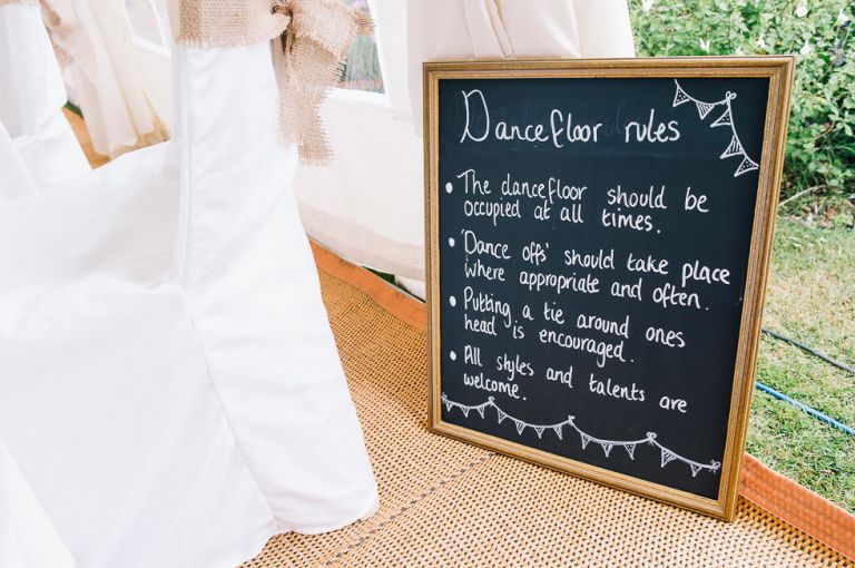dorset garden marquee wedding plan for dancing