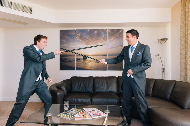 Wedding at Weymouth and Portland Sailing Academy - I am your father