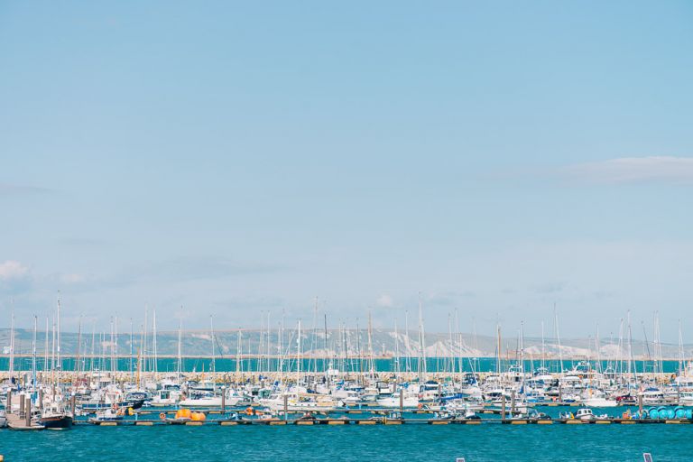 Wedding at Weymouth and Portland Sailing Academy - I do love to be beside the seaside