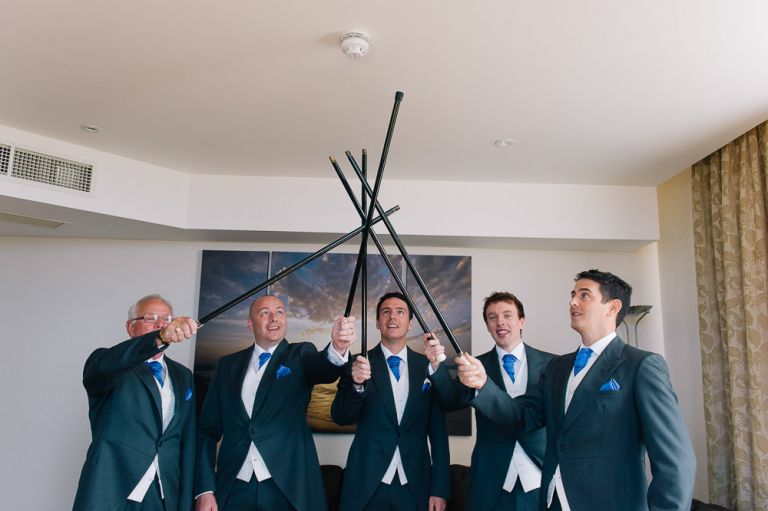 Wedding at Weymouth and Portland Sailing Academy - Crossing the Streams