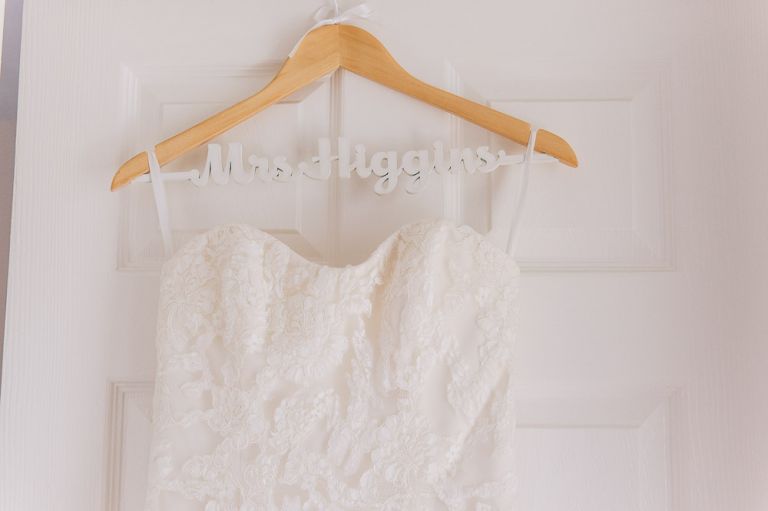 Wedding at Weymouth and Portland Sailing Academy - Amazing wedding dress