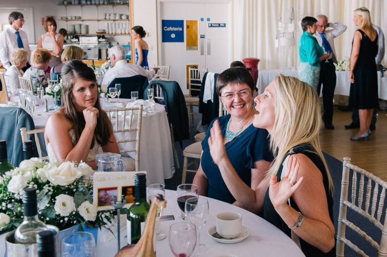 Wedding at Weymouth and Portland Sailing Academy - A laugh a minute