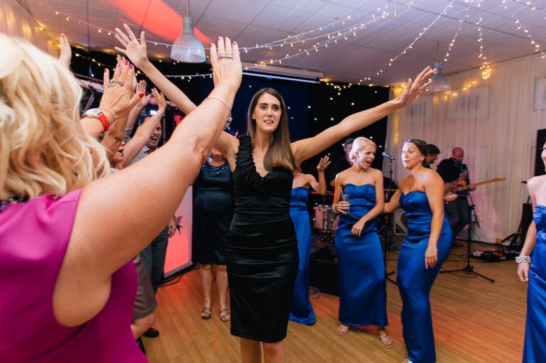 Wedding at Weymouth and Portland Sailing Academy - Party Dancing Divas