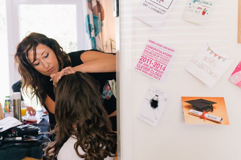 Wedding at Weymouth and Portland Sailing Academy - Make up time