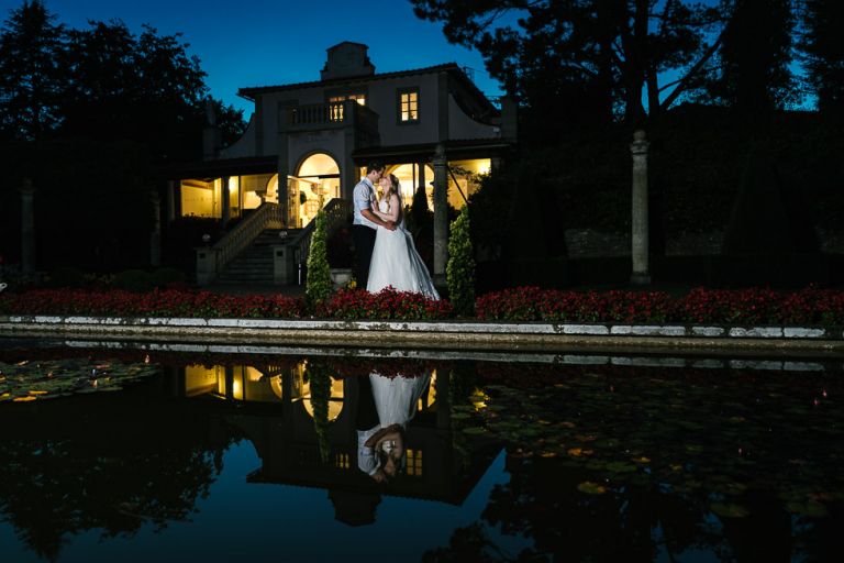 italian-villa-crosland-wedding-red-arrows-reflection-1