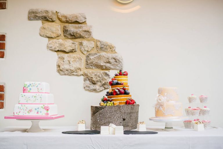 Victorian Barn Wedding showcase wedding cakes
