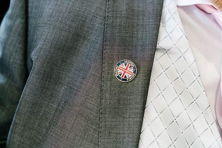 grooms badge at balmer lawn hotel
