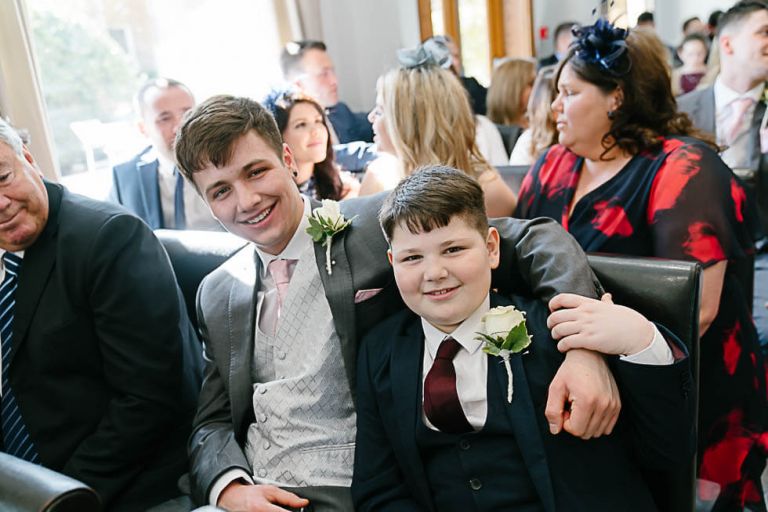 guests having fun at the balmer lawn hotel at a wedding