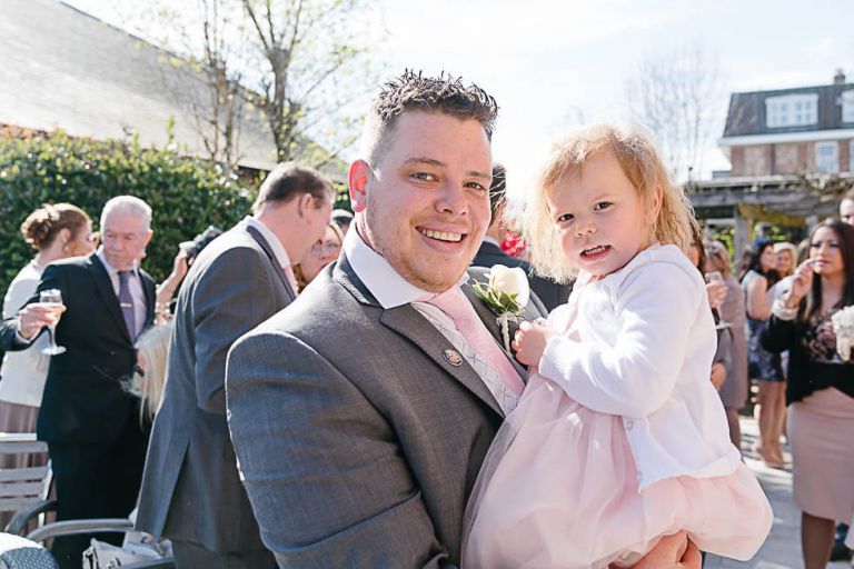 guests having fun at the balmer lawn hotel at a wedding
