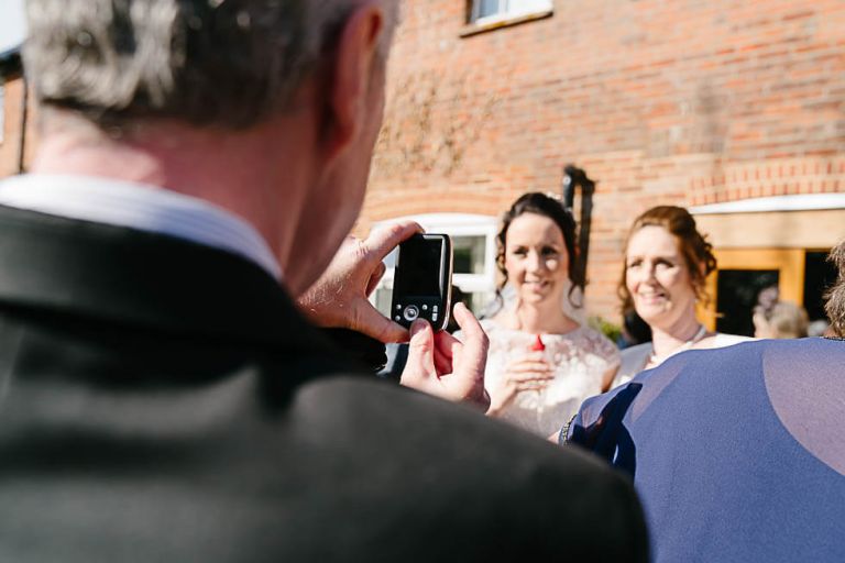 guests having fun at the balmer lawn hotel at a wedding