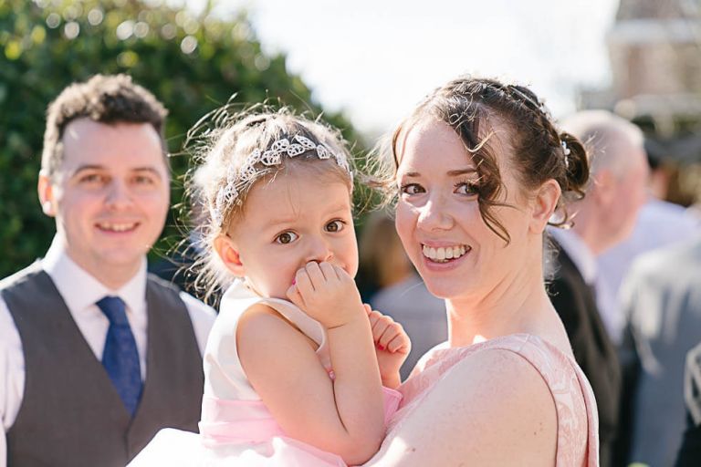 bridesmaid having fun at the balmer lawn hotel at a wedding