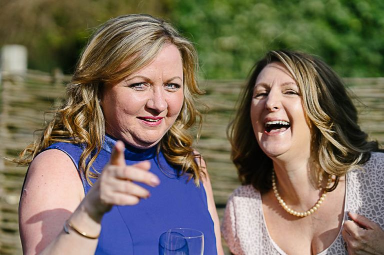 guests having fun at the balmer lawn hotel at a wedding