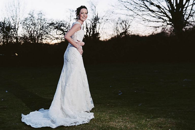 bridal portrait at the balmer lawn hotel at a wedding
