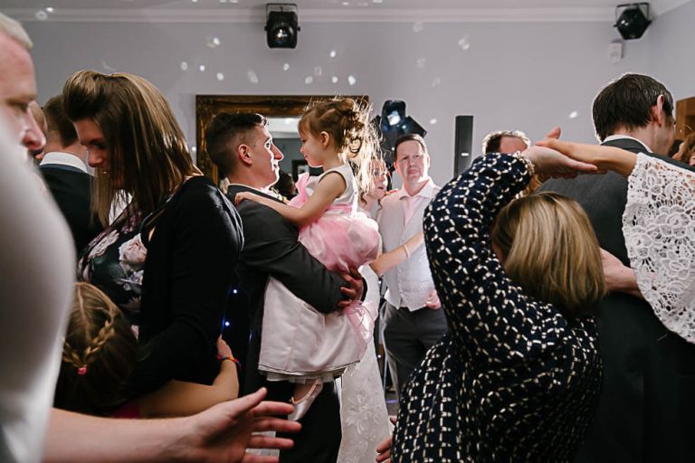 first dance at the balmer lawn hotel at a wedding