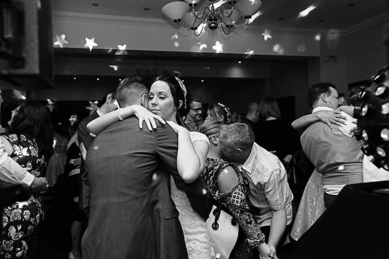first dance at the balmer lawn hotel at a wedding