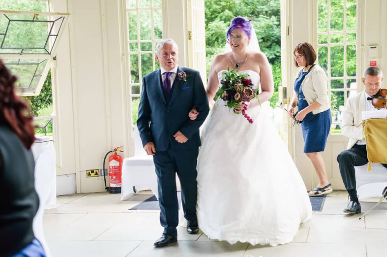 highcliffe castle - fun vegan wedding