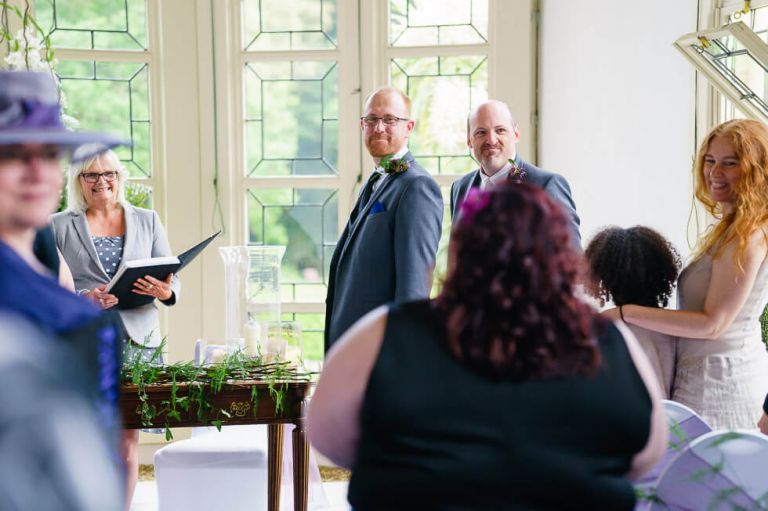 highcliffe castle - fun vegan wedding