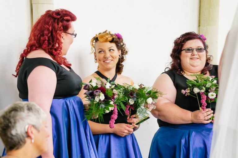 highcliffe castle - fun vegan wedding