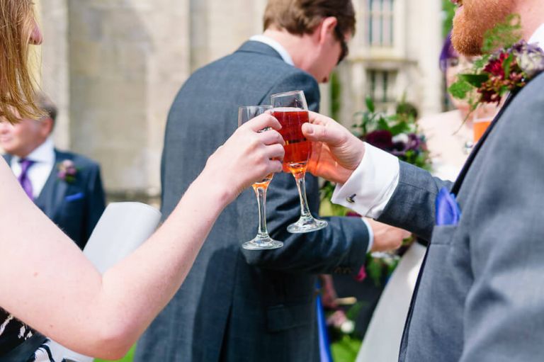 highcliffe castle - fun vegan wedding in dorset