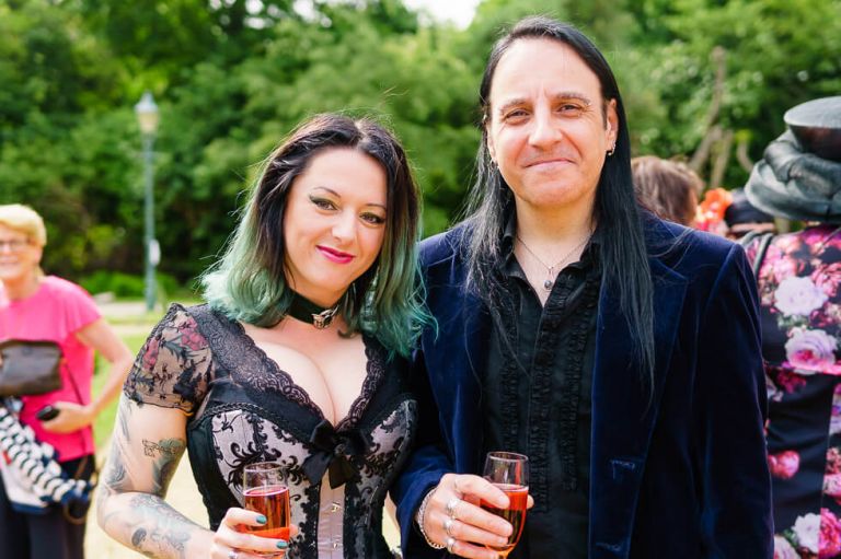 highcliffe castle - fun vegan wedding in dorset