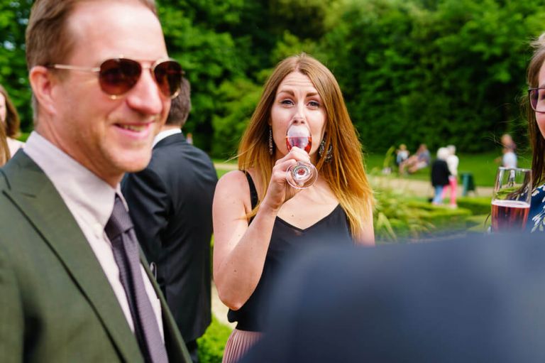 highcliffe castle - fun vegan wedding in dorset