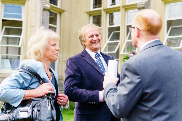 highcliffe castle - fun vegan wedding in dorset