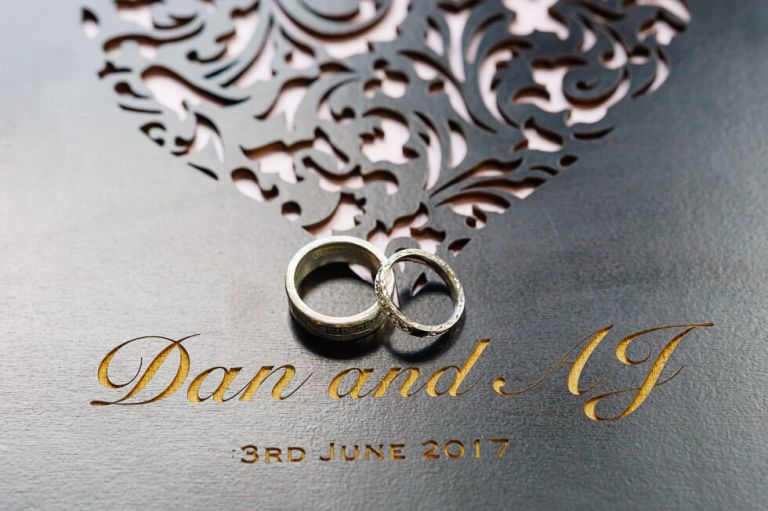 highcliffe castle - fun vegan wedding