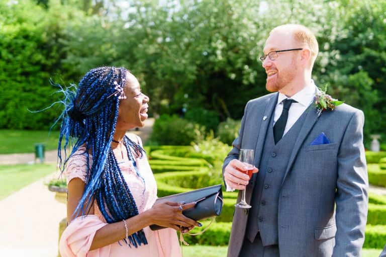 highcliffe castle - fun vegan wedding in dorset