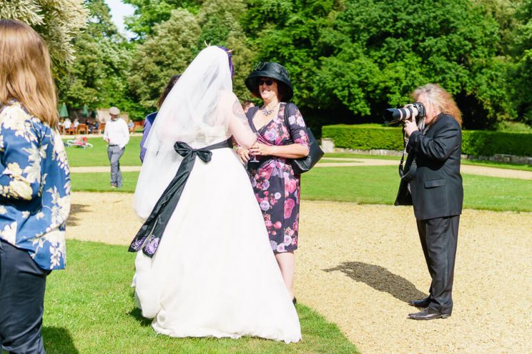 highcliffe castle - fun vegan wedding in dorset