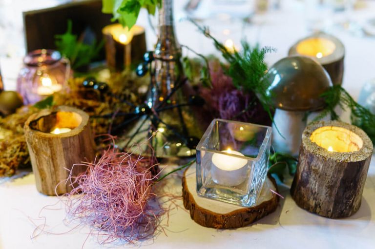 highcliffe castle - fun vegan wedding in dorset - details