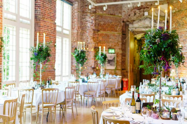 highcliffe castle - fun vegan wedding in dorset - details