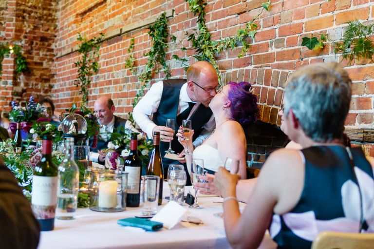 highcliffe castle - fun vegan wedding in dorset - speeches