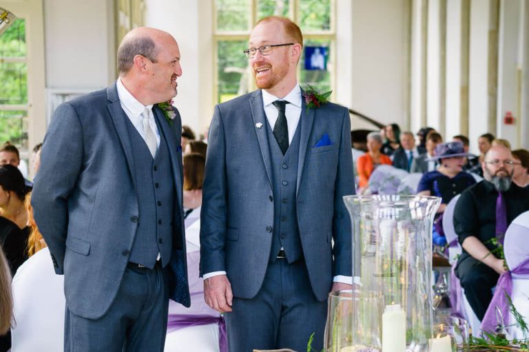 highcliffe castle - fun vegan wedding