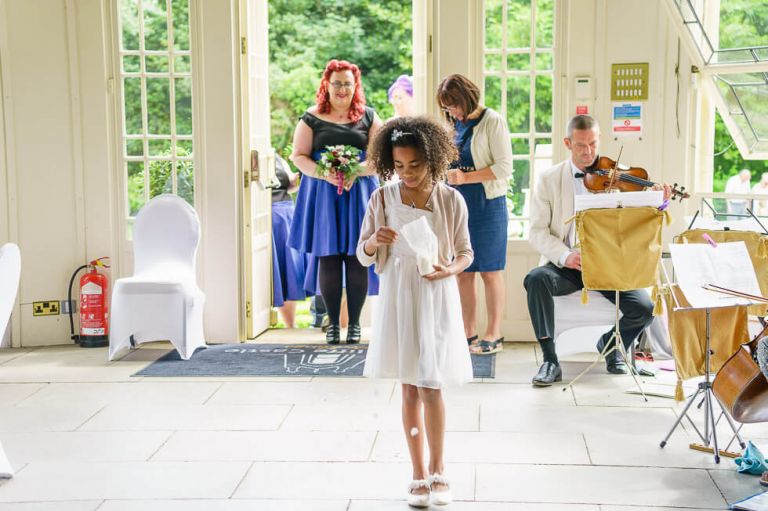 highcliffe castle - fun vegan wedding